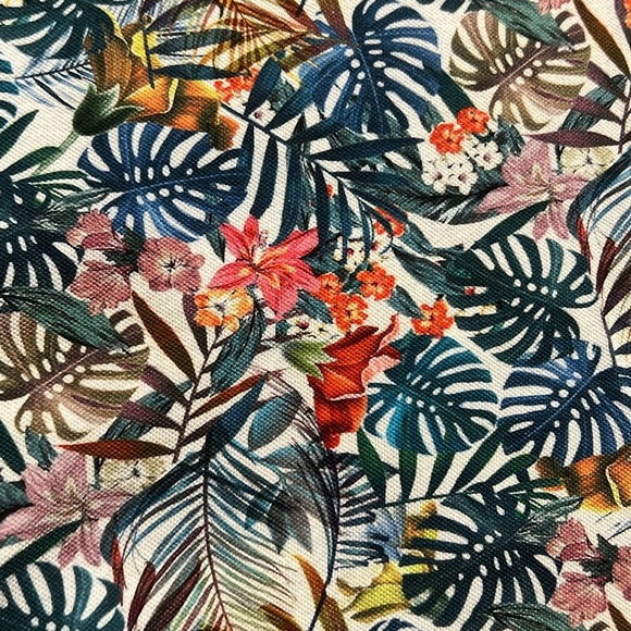 R2 Amsterdam Men's Tropical Print Polo Shirt sz M EUC - Picture 4 of 11